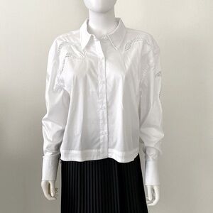 Christian Lacroix White Button Down Shirt